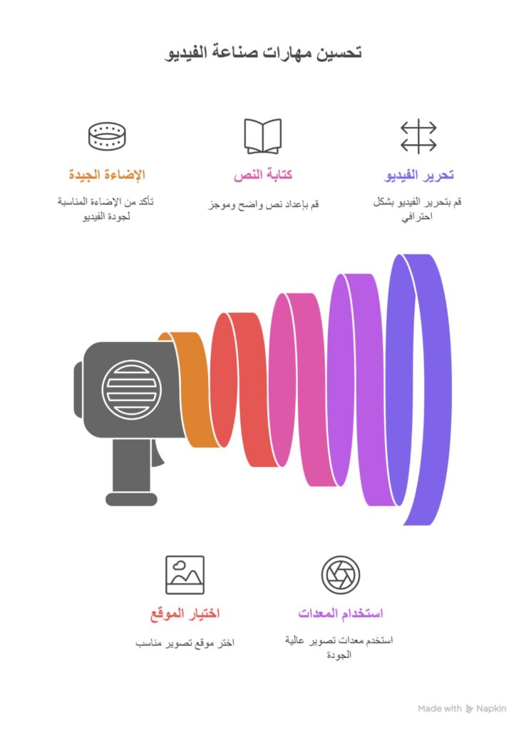 نصائح ذهبية لصنع فيديوهات احترافية